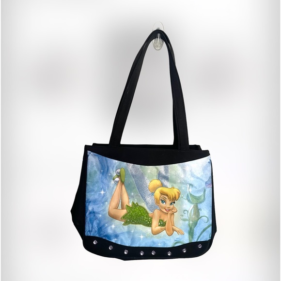 Disney Bags Disney Tinkerbell Double Handle Canvas Tote Purse